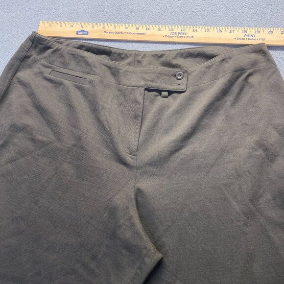 Eileen Fisher Dress Pants Women's Size 3X,Zipper,Stretch,Wide Leg - Picture 4 of 9